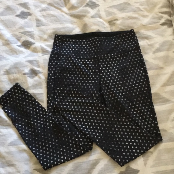 Athleta Pants - Athleta Polka Dot Leggings